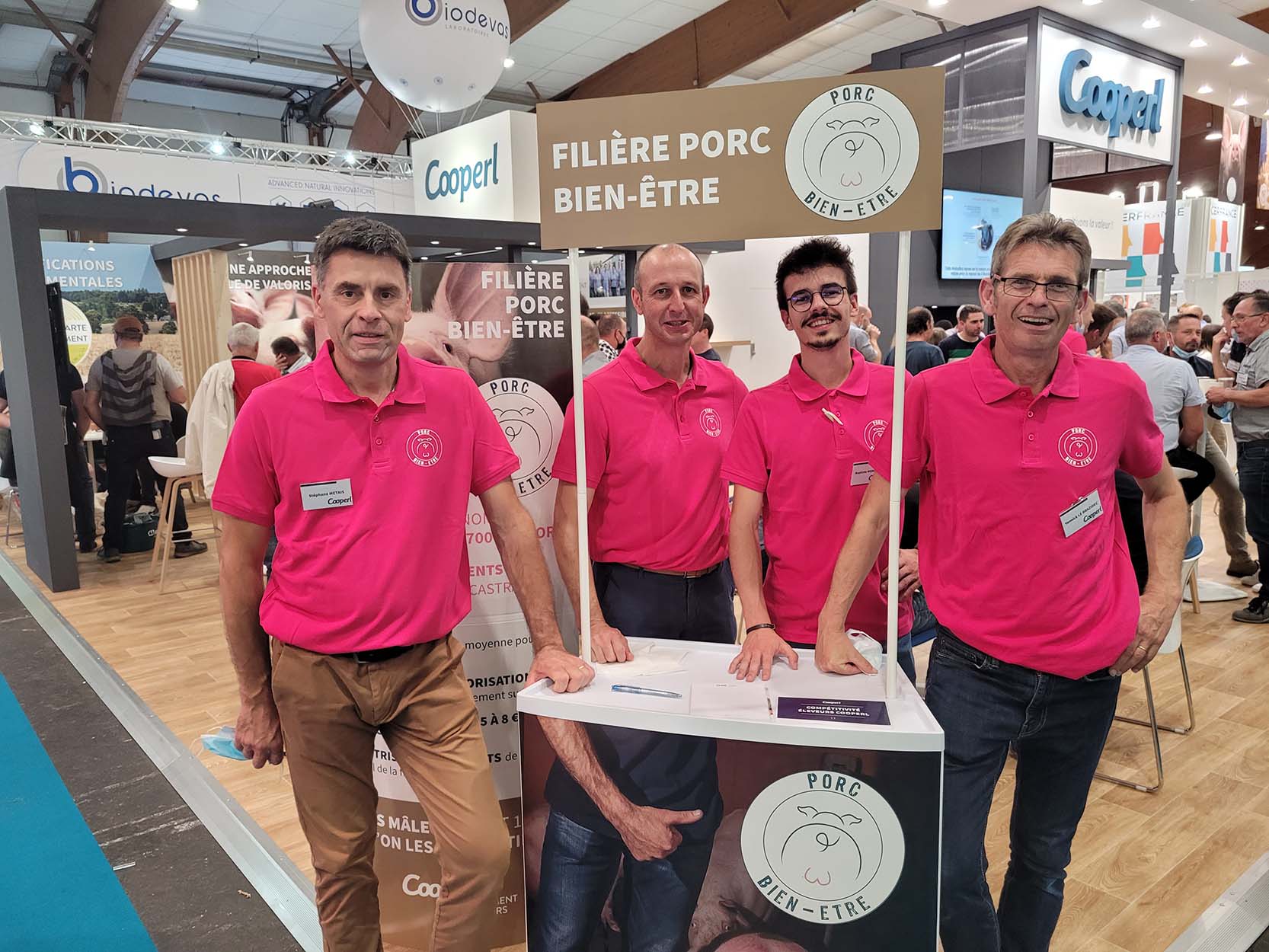 Cooperl both at SPACE international exhibition for livestock and breeding
