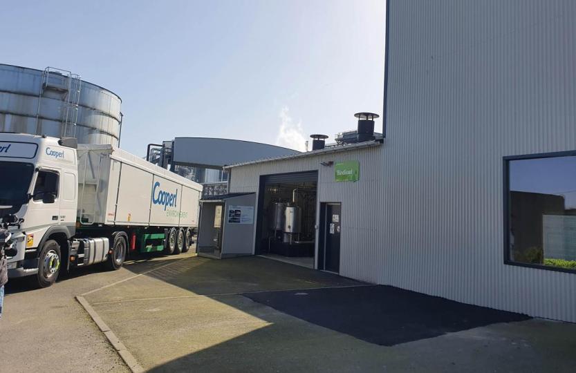 production of biofuel by cooperl in france in brittany