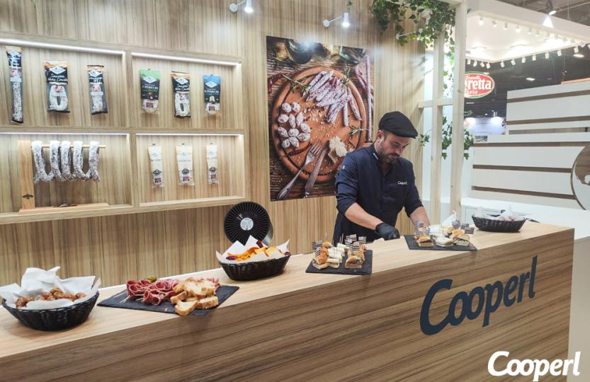 Cooperl at Sial tradeshow in paris france