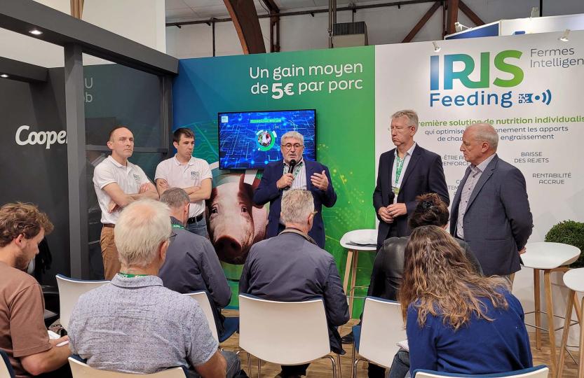 Cooperl press conference at Space tradeshow in 2024