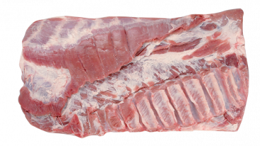 Pork boneless belly rindless, trimmed 120957