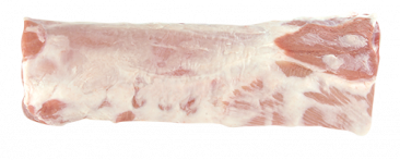 Pork loin without collar and without oyster piece