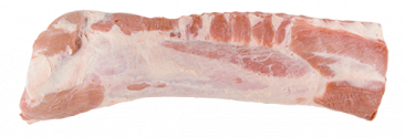 Pork loin without collar