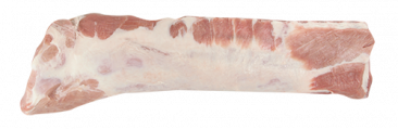 Pork loin without collar and without tenderloin