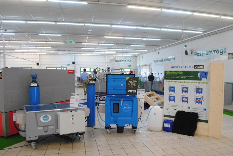 The largest exhibition hall dedicated to breeding in France