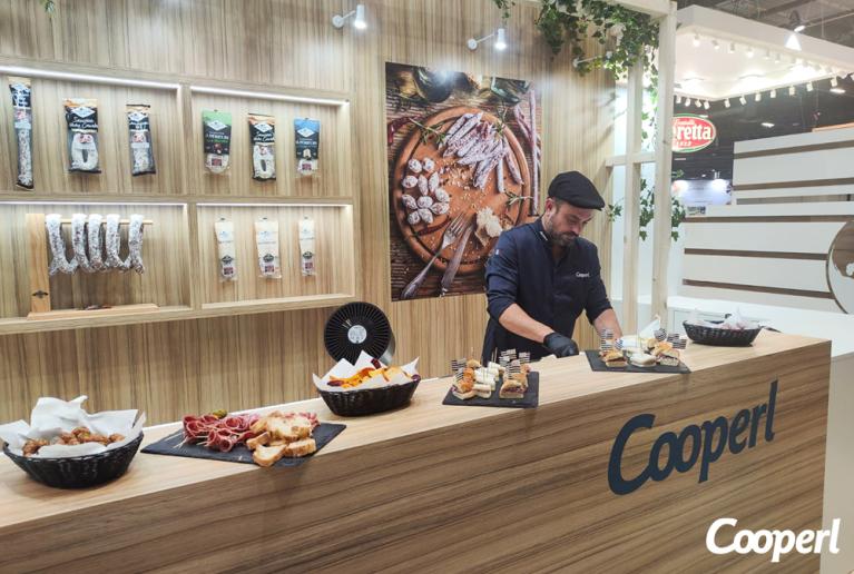 Cooperl at Sial tradeshow in paris france