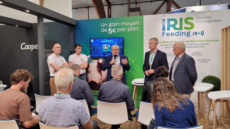 Cooperl press conference at Space tradeshow in 2024