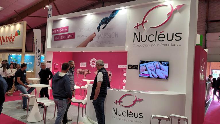 Nucléus booth at Space 2024